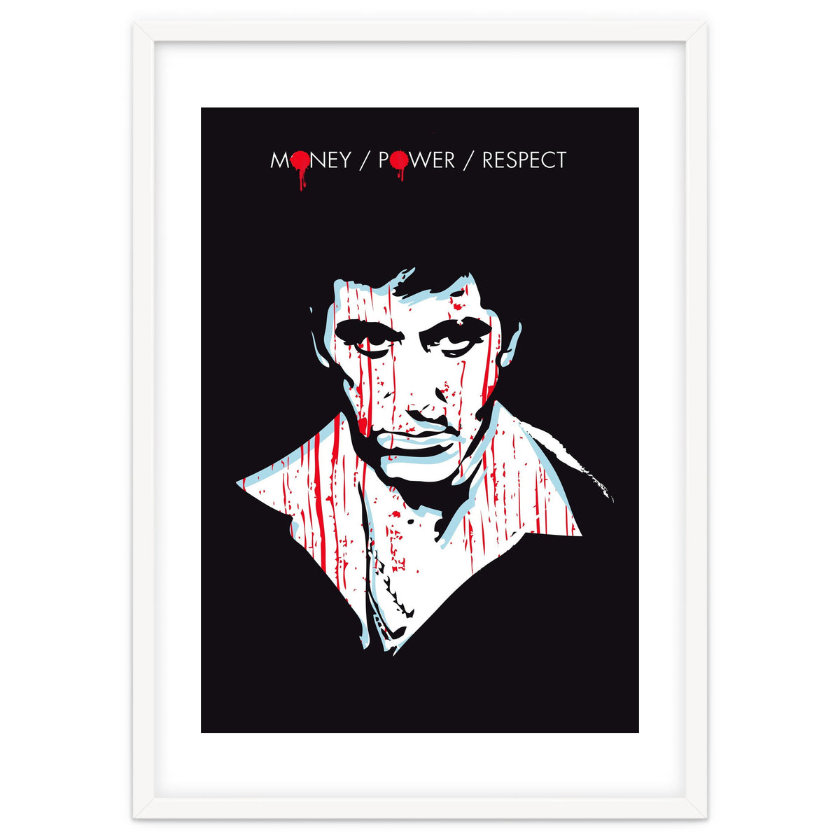 Tony Montana Scarface movie poster