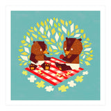 Picknick Bears (Print Only) thumbnail