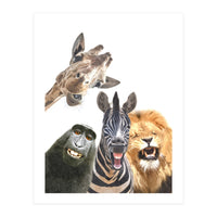 Jungle Animal Friends (Print Only)