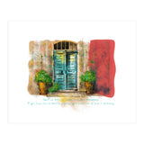 Mediterranean Door (Print Only) thumbnail