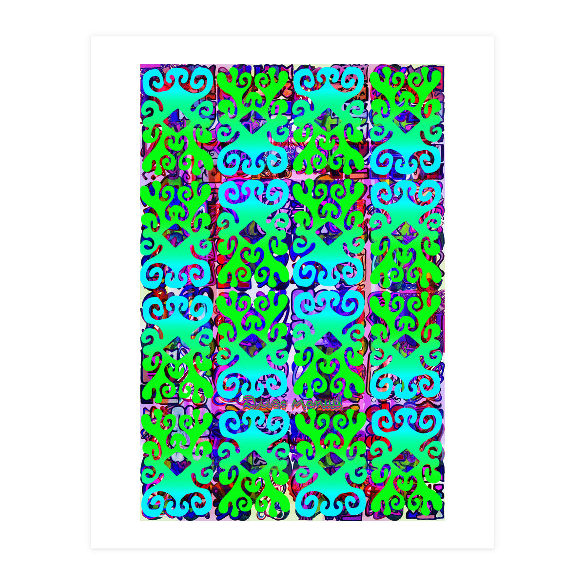 Tapiz Perfiles 2023 19 (Print Only)