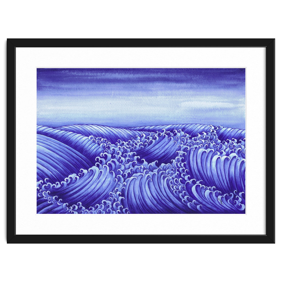 Turbulent Water Triptych part 2