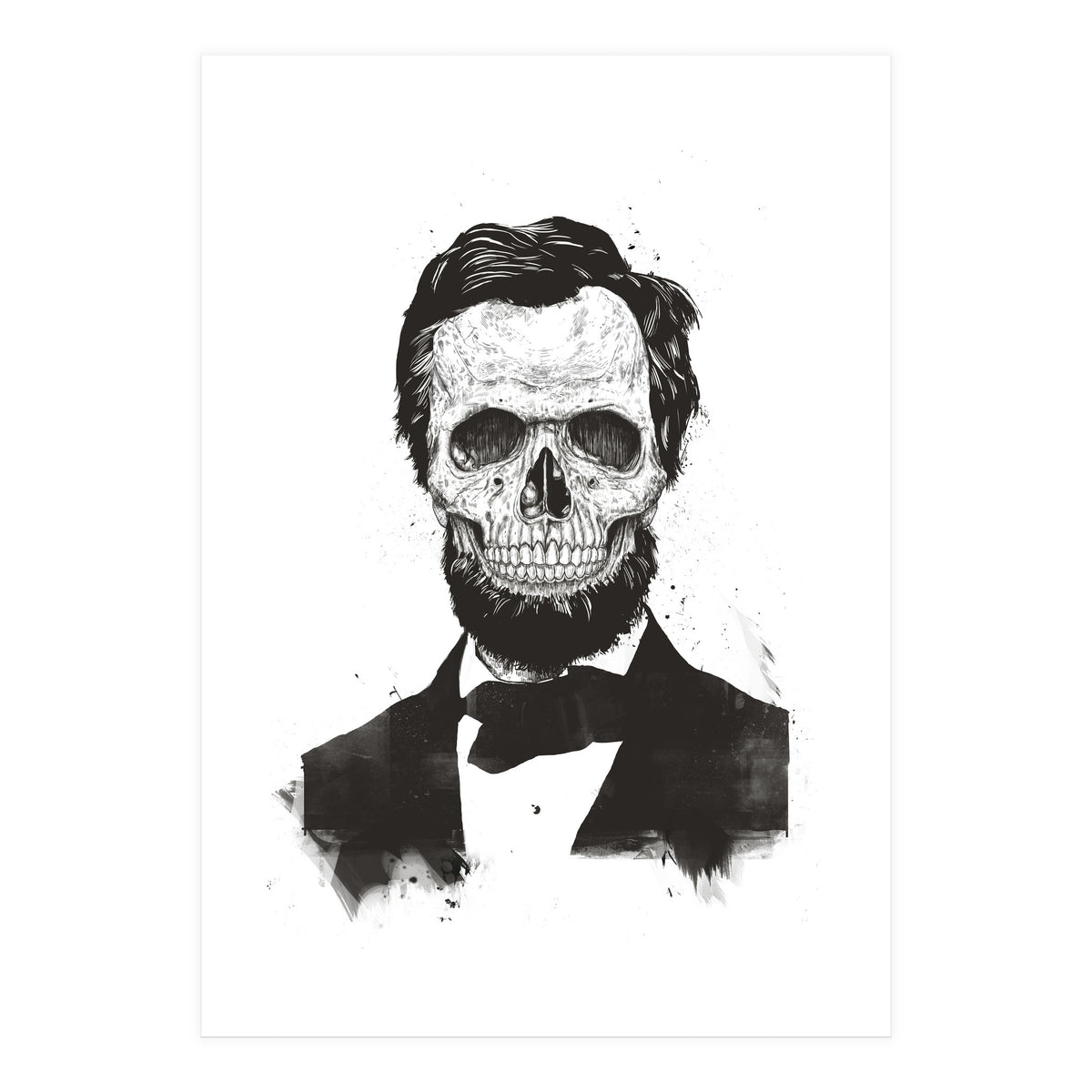 Dead Lincoln Bw (Print Only)