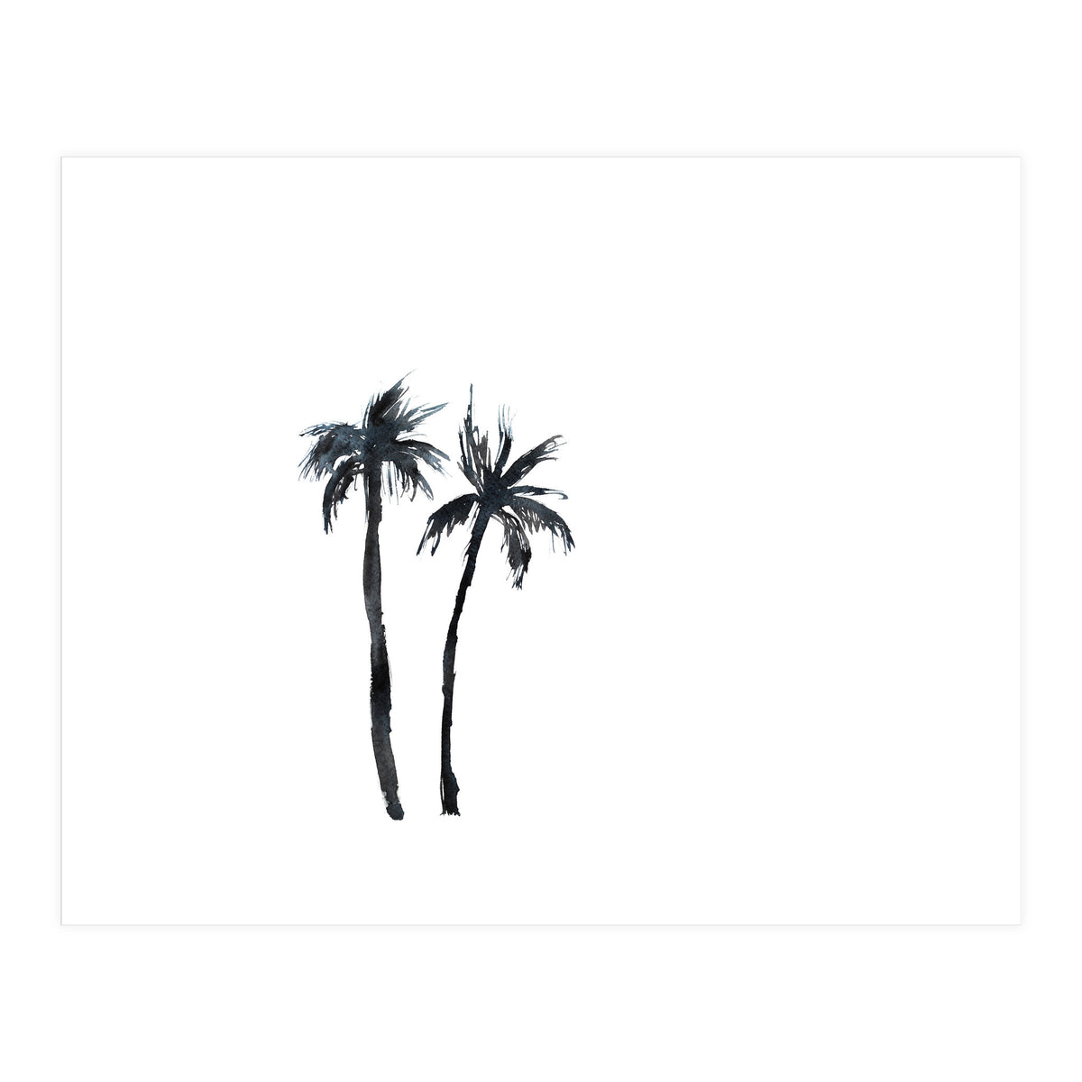 Alone together || watercolor (Print Only)