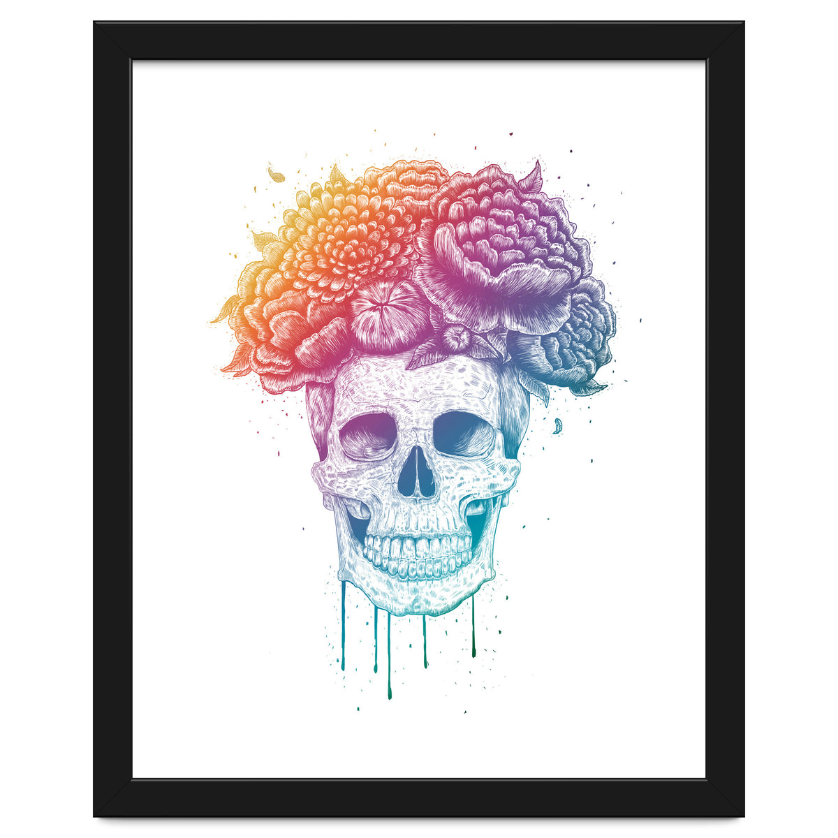 Colorful Skull