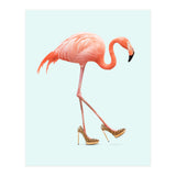 Fancy Flamingo (Print Only) thumbnail