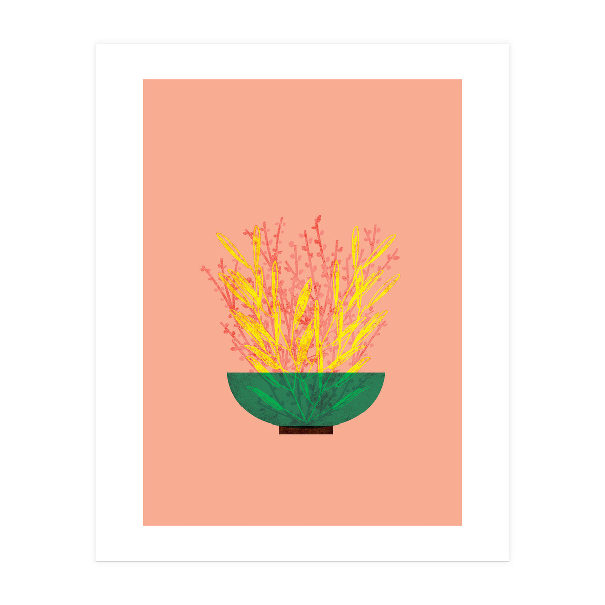 Flower pot III (Print Only)
