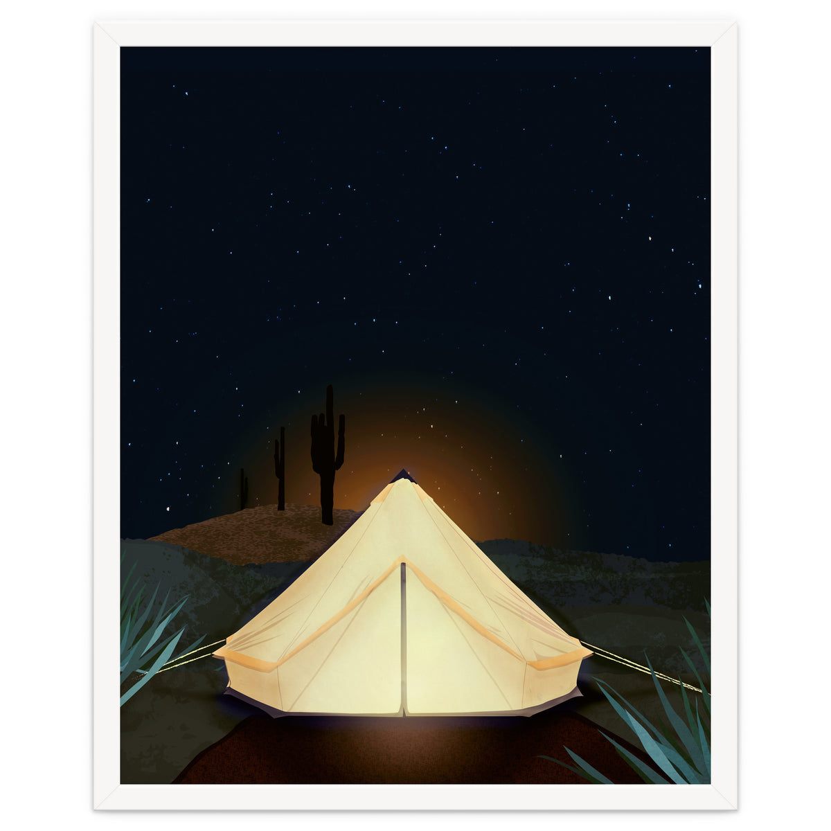 Tent at Night