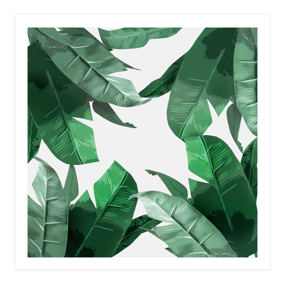 Tropical Palm Print (Print Only)