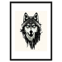 Wicked Soul, Werewolf Wolf Wild Animals Sketch, Wildlife Drawing Line Art, Wild Eclectic Dark Moon