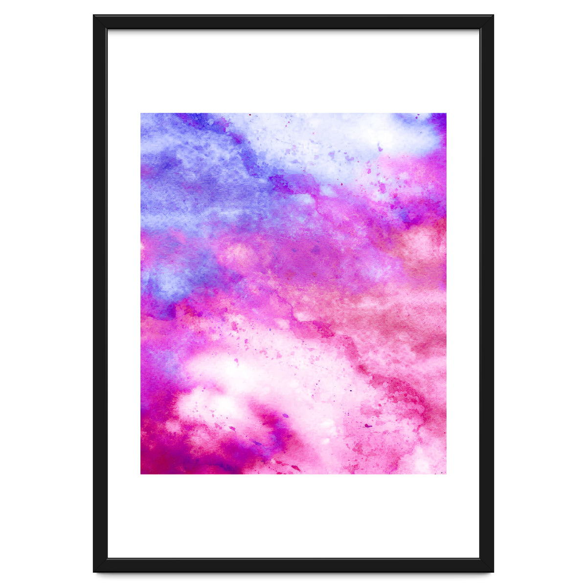 Mixed Feelings Watercolor Art