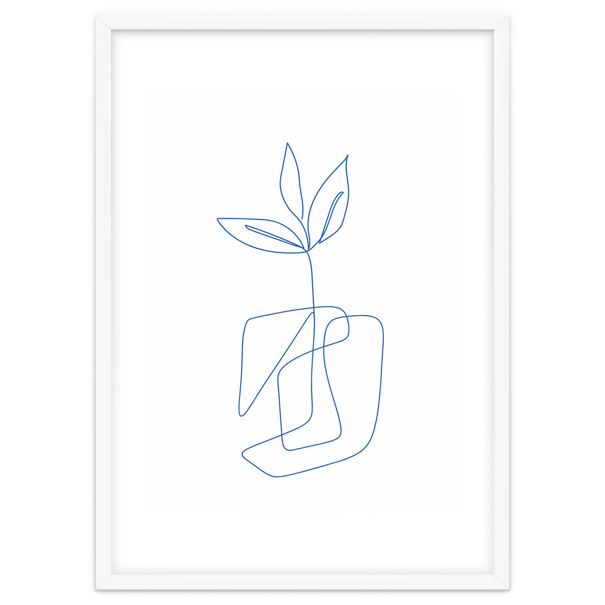 One Line Art Botanical II