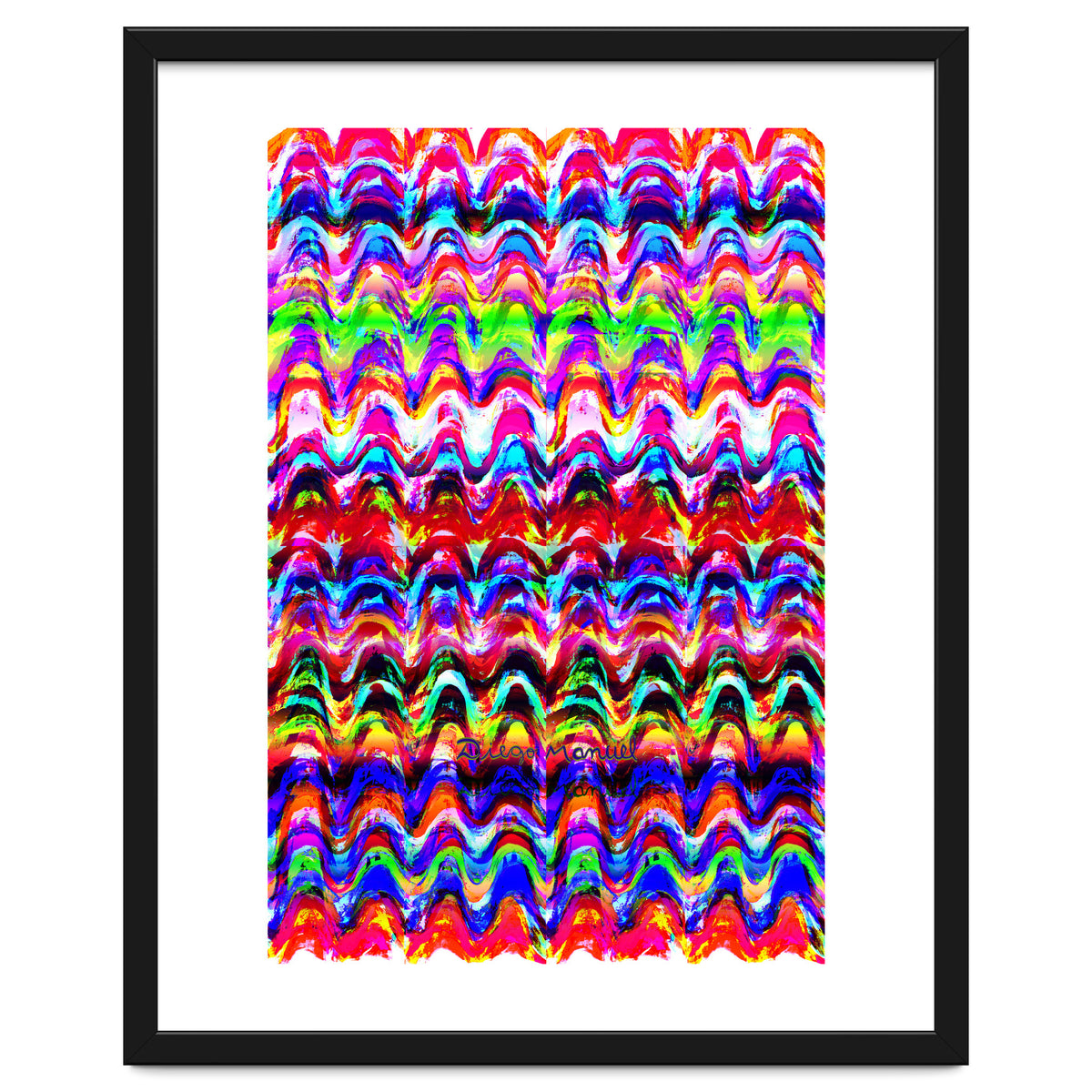 Pop abstract color full