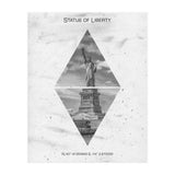 Coordinates NEW YORK CITY Statue of Liberty  (Print Only) thumbnail