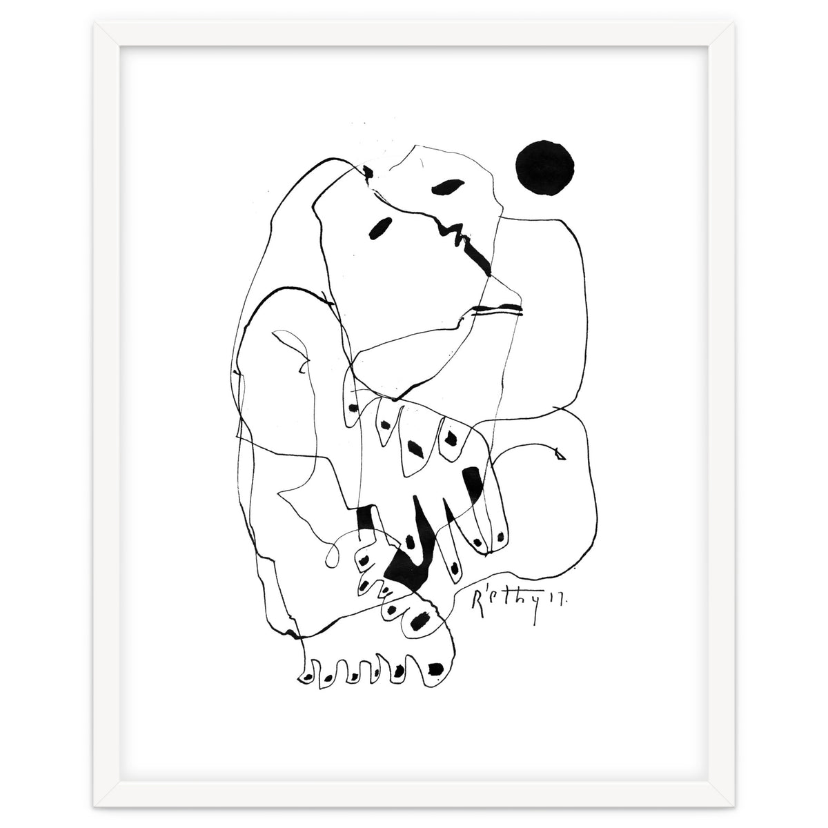 Purification of the Soul - b&w