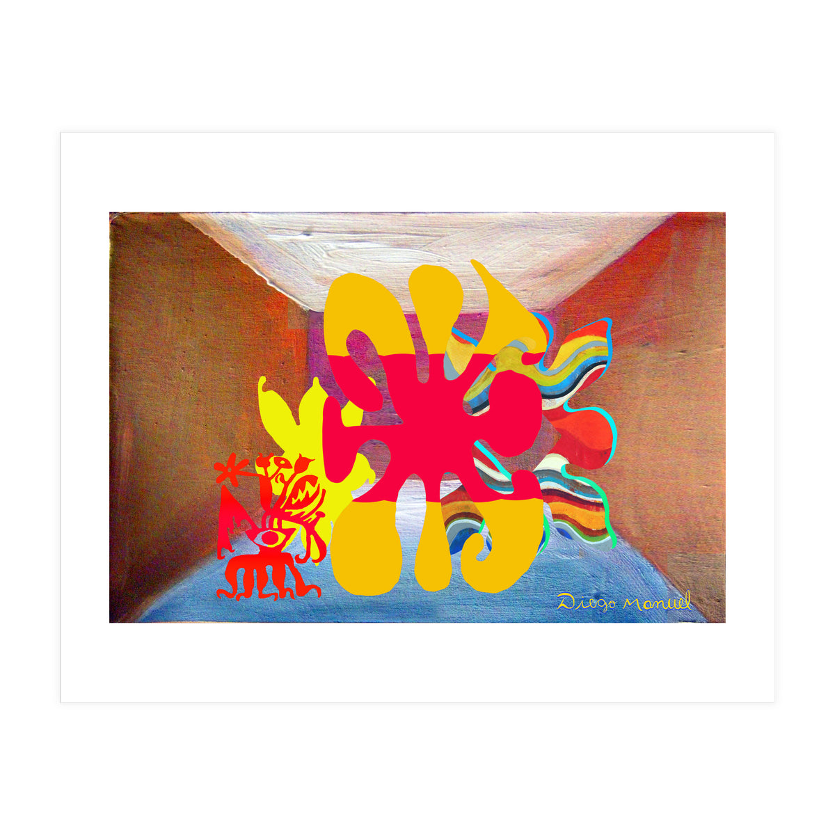 Pop Abstract Escena 2023 5 (Print Only)