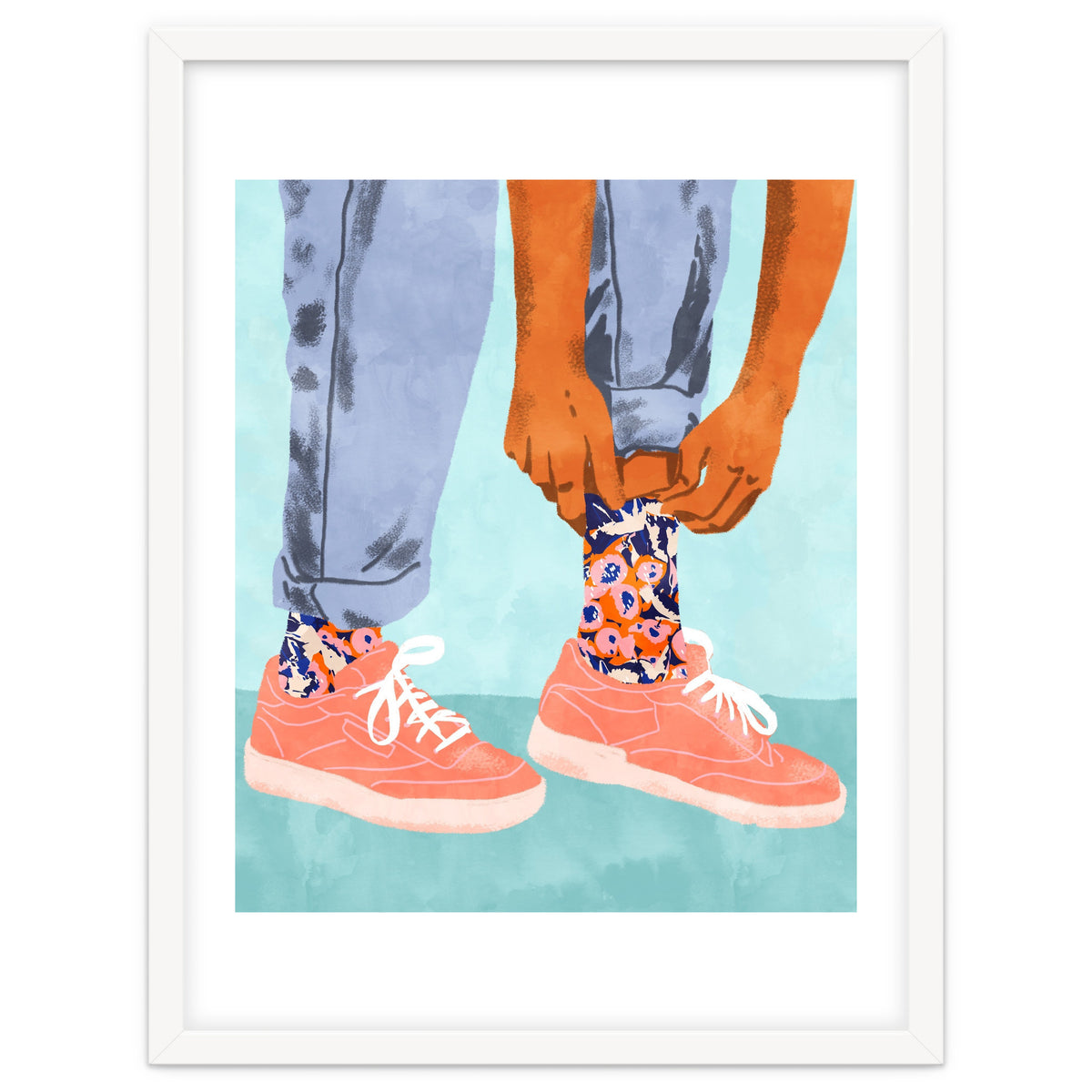 Pull Up Those Pretty Socks! | Optimism Hustle Positivity | Good Vibes Luck Po