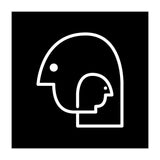 Double Head_Black (Print Only) thumbnail