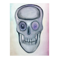 Calavera Con Dientes Perfectos (Print Only)