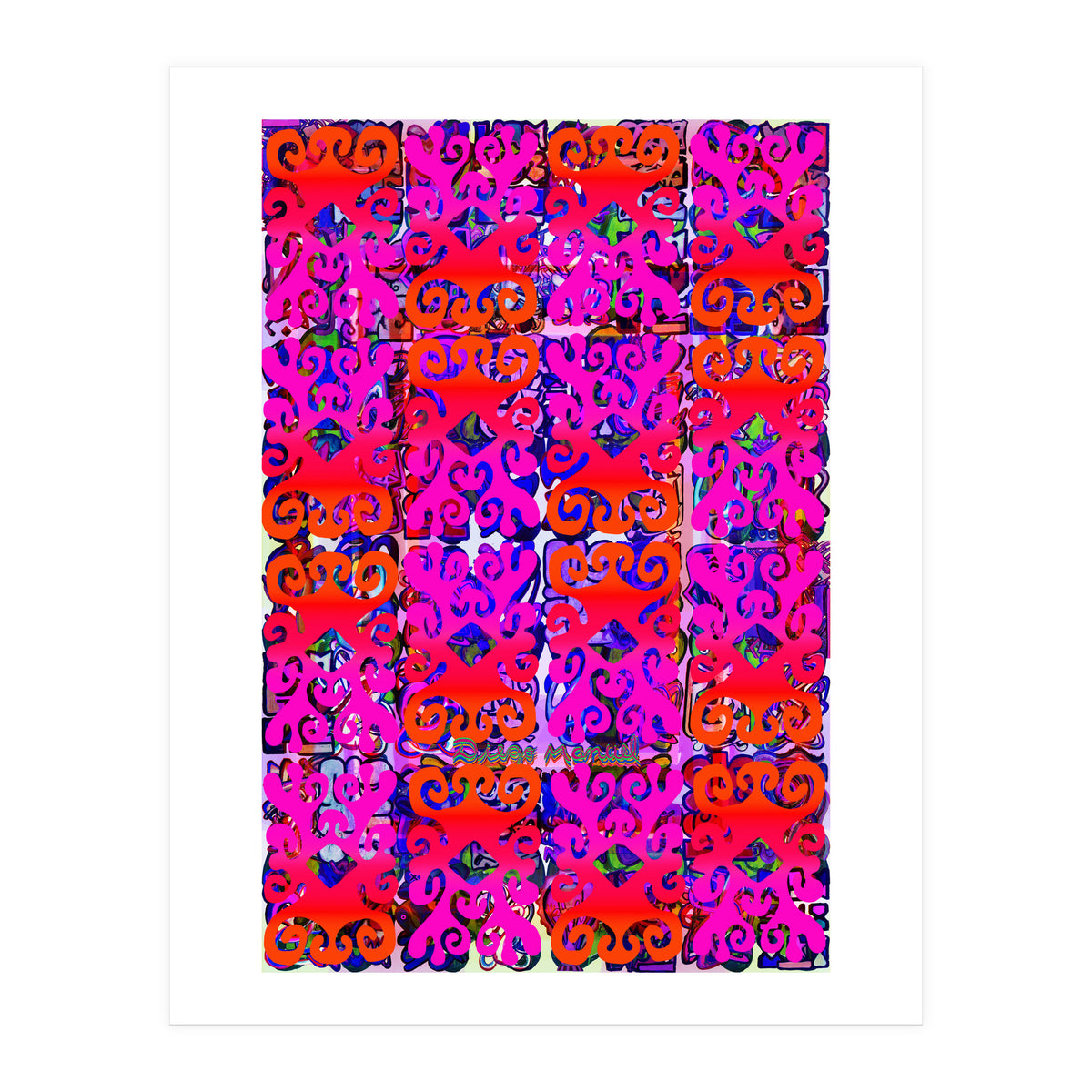 Tapiz Perfiles 2023 17 (Print Only)