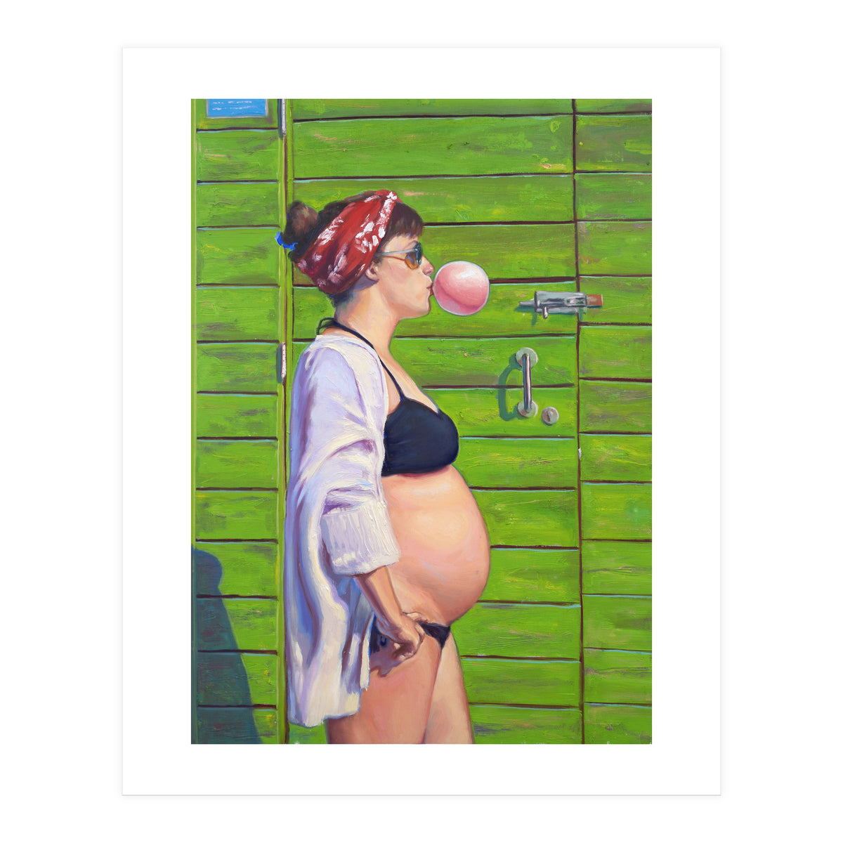 Pau At The Beach (Print Only)