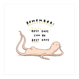 Honest Blob Rest Days (Print Only) thumbnail