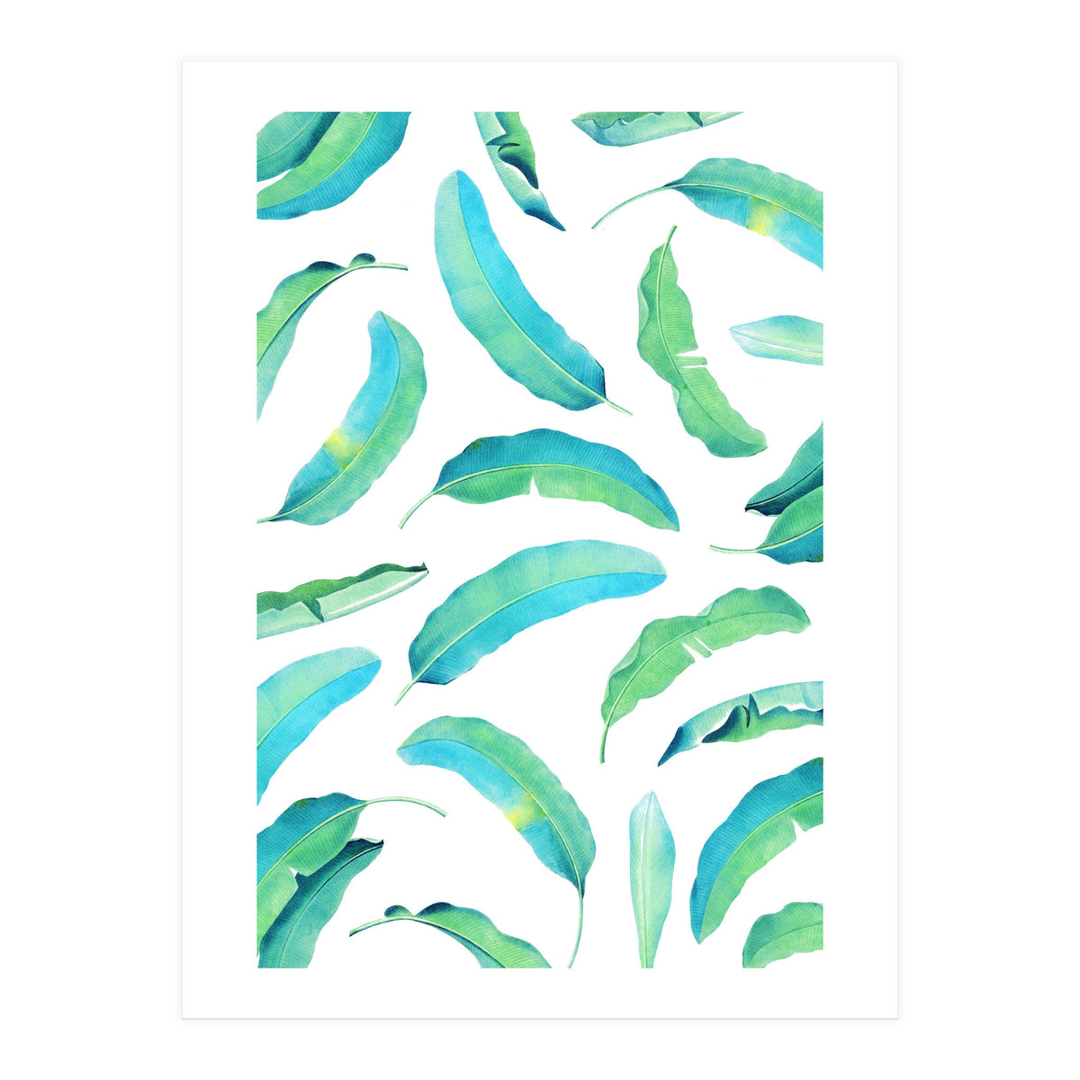 Turn Over A New Banana Leaf (Print Only)