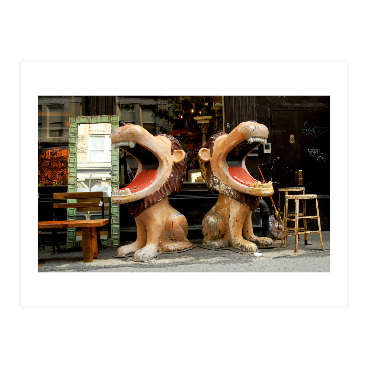 Thrift shop, New York. (Print Only)