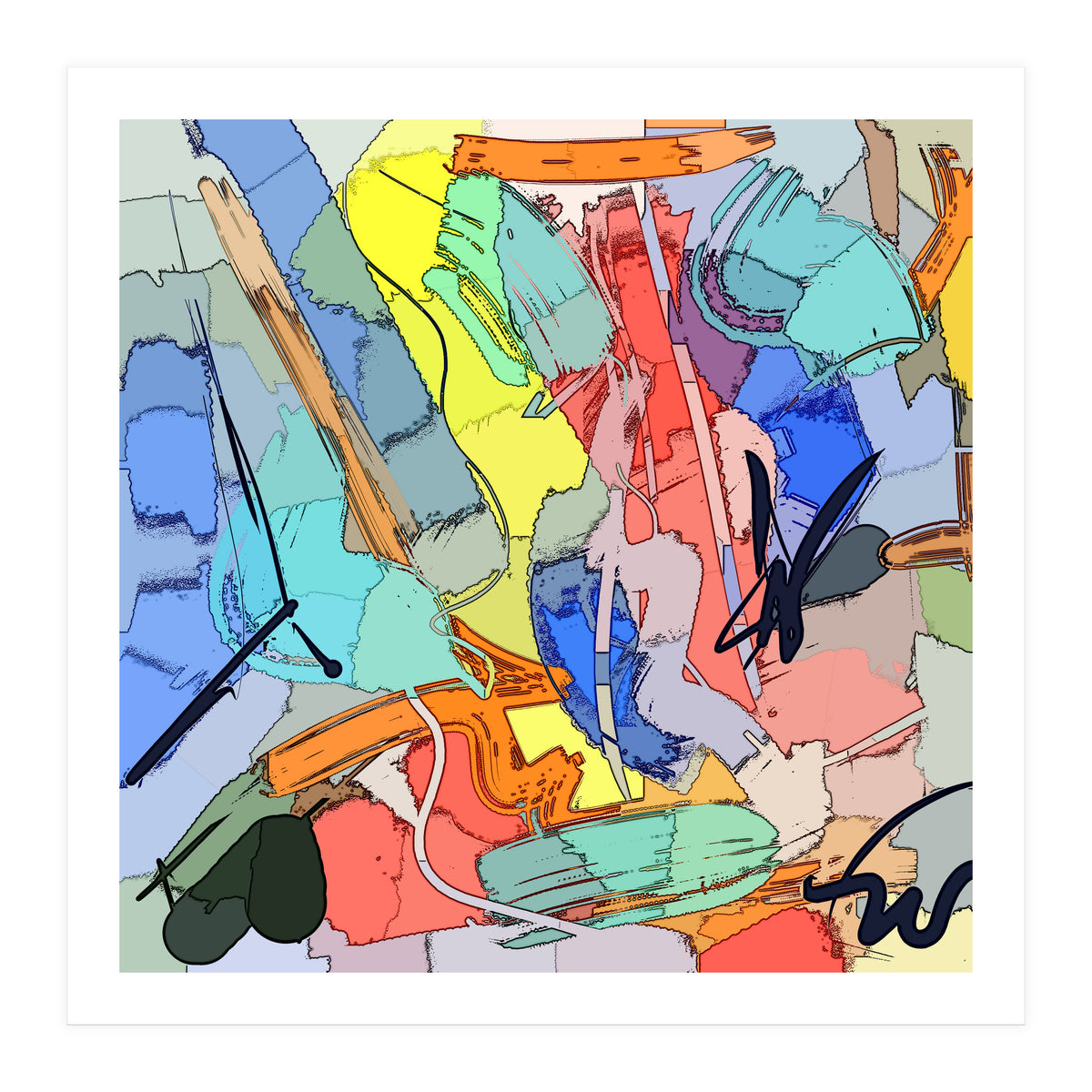 Color Shapes (Print Only)