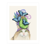 Bluehatcatbright (Print Only) thumbnail