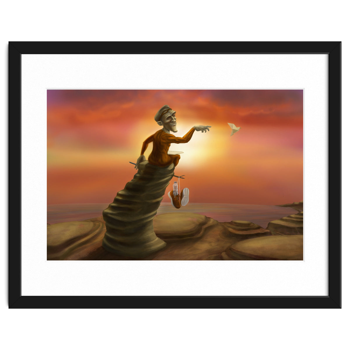 Superhero on a break