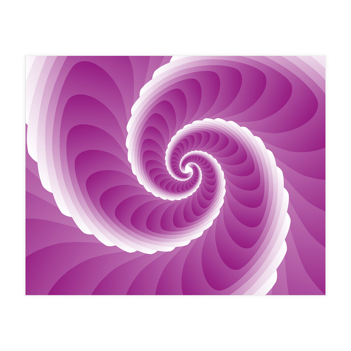 Abstract Pink Swirl  (Print Only)