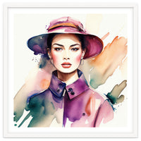 Watercolor Fashion Woman #2