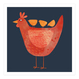 Hen and Chicks Dark (Print Only) thumbnail