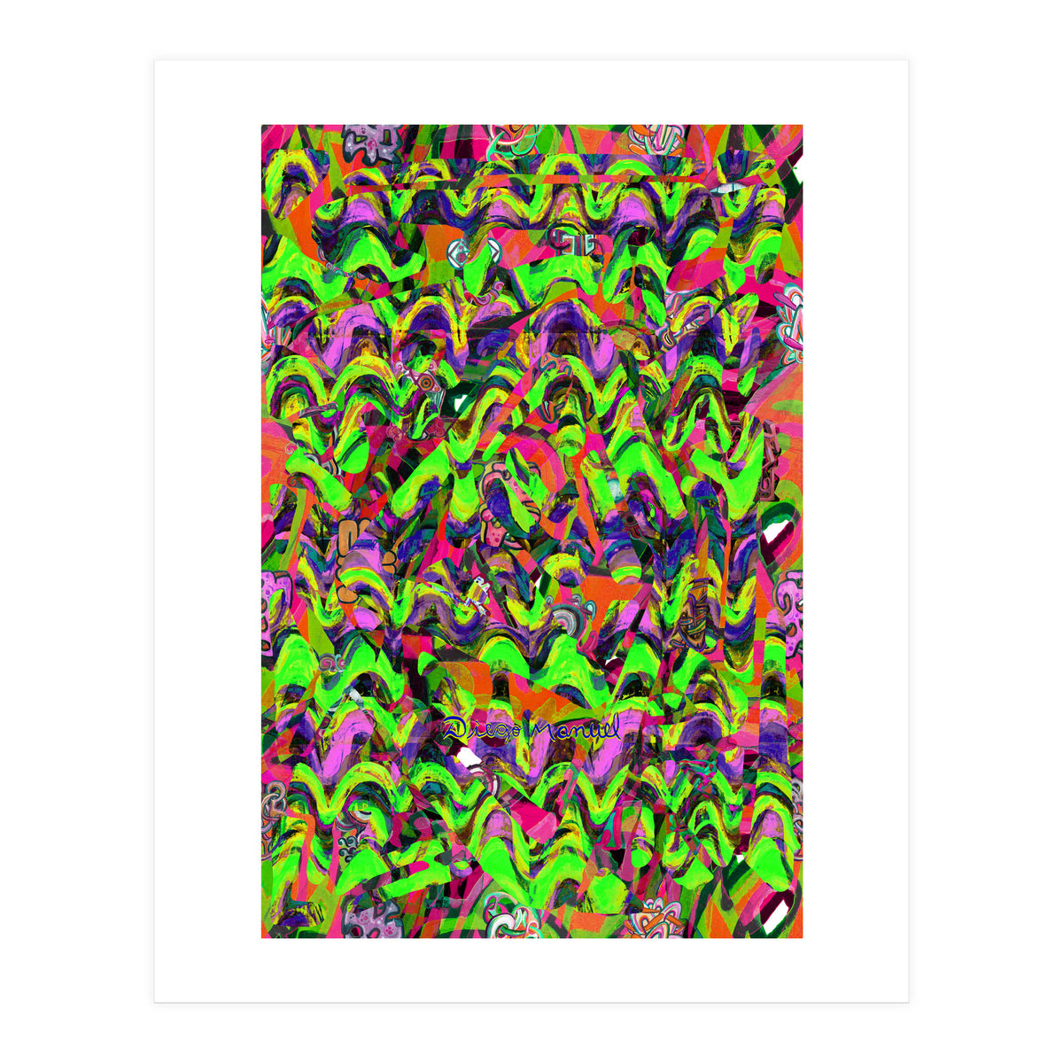 New Graffiti B 24 (Print Only)