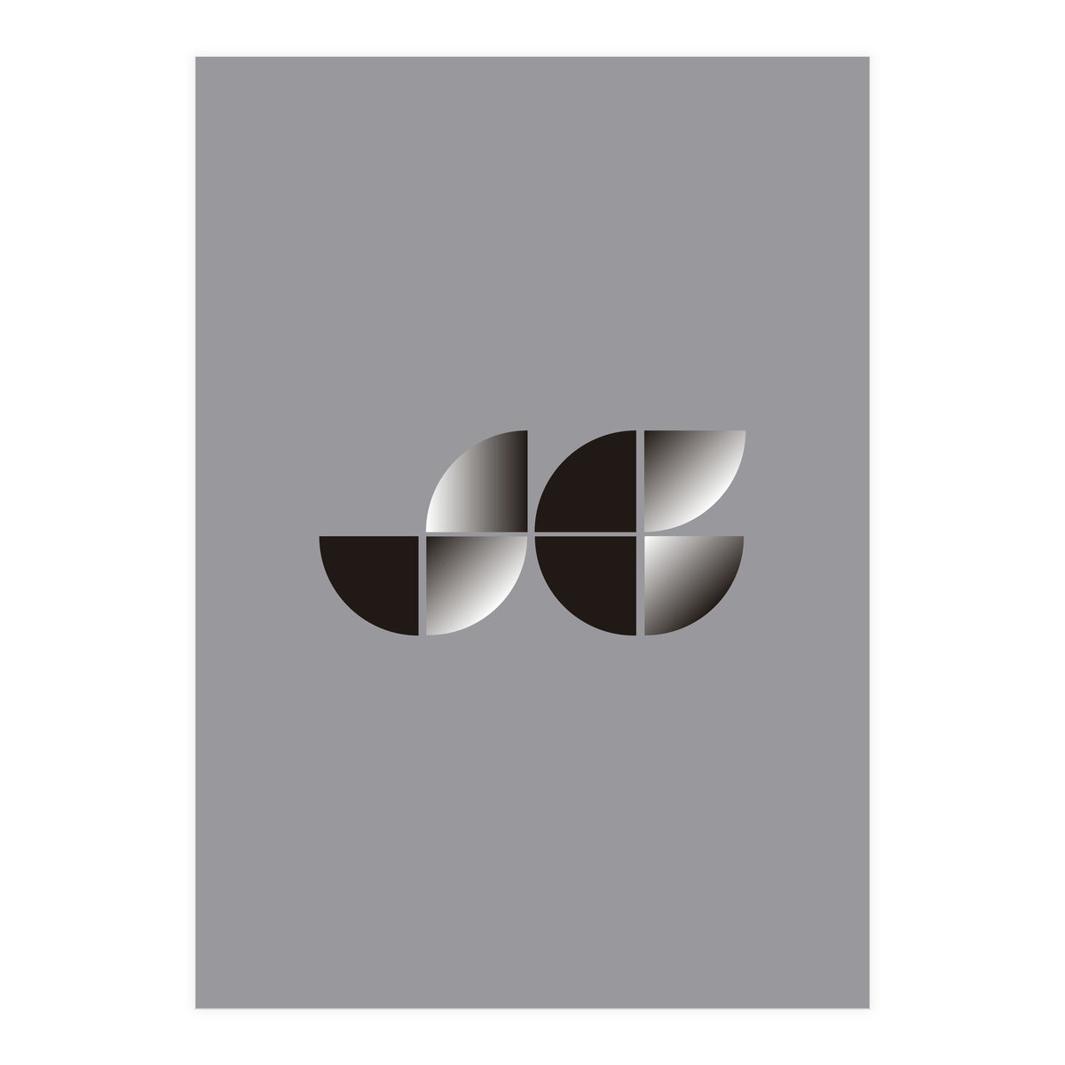 Abstract modern BW31 (Print Only)