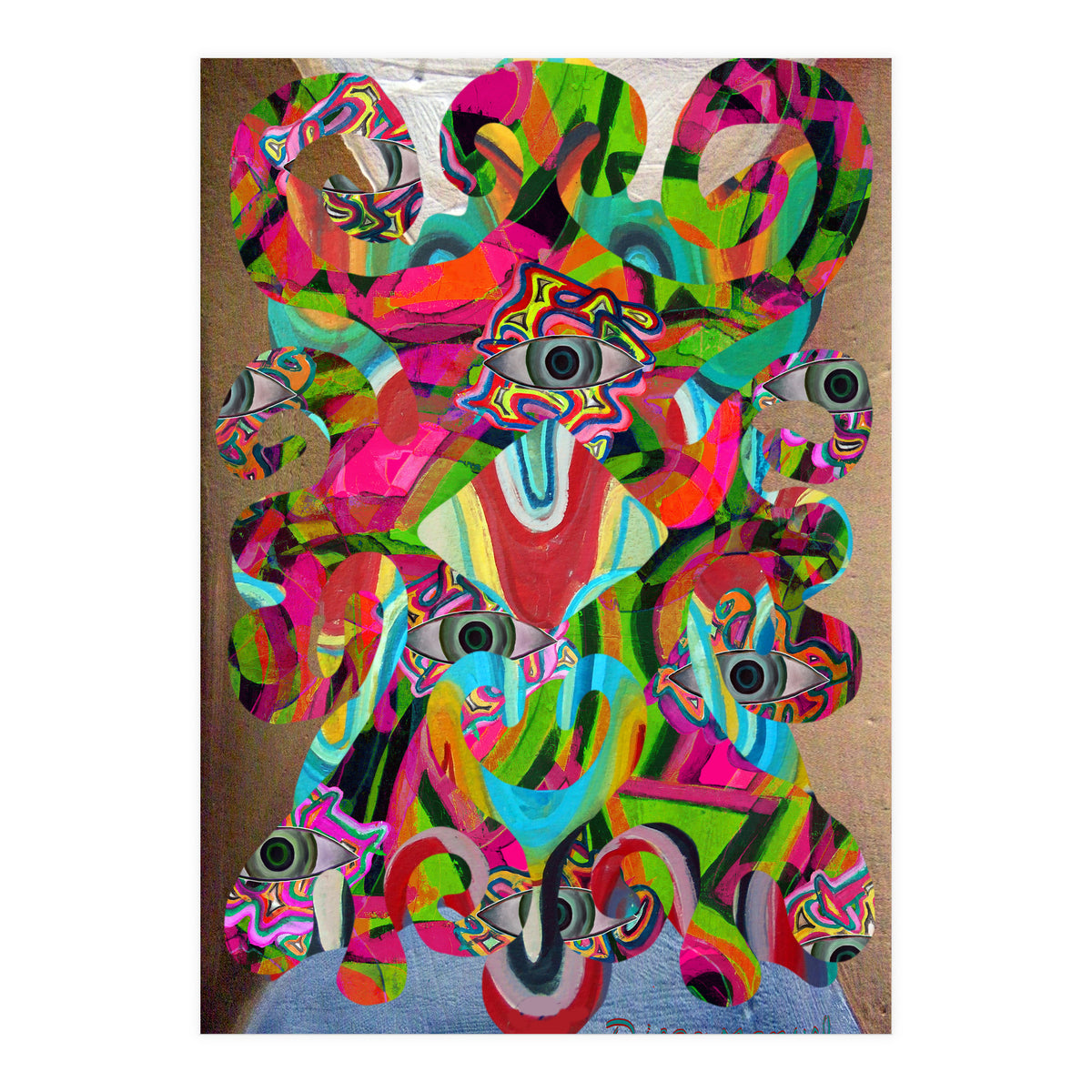 Pop Abstract 2023 A 13 (Print Only)