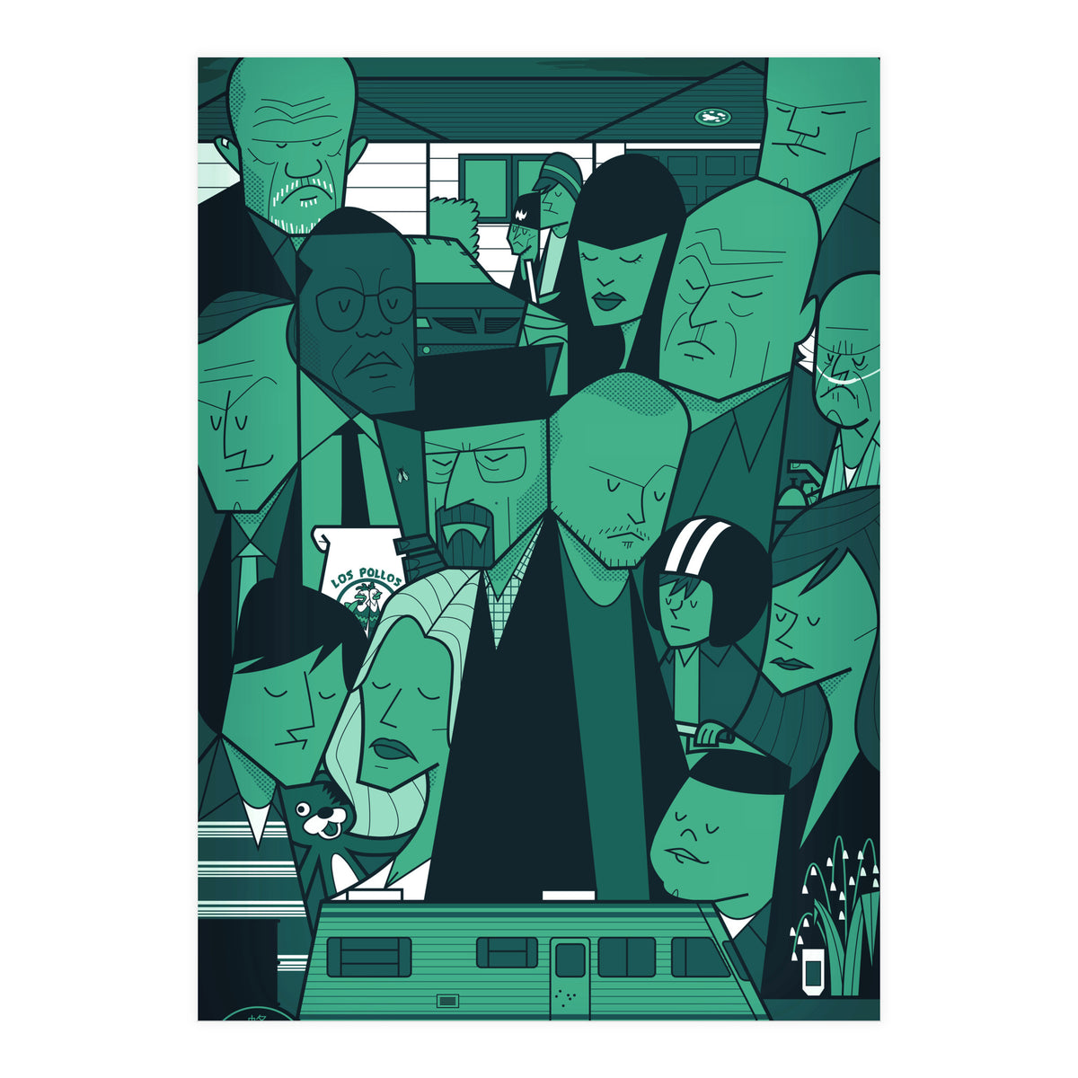 Breaking Bad Green (Print Only)