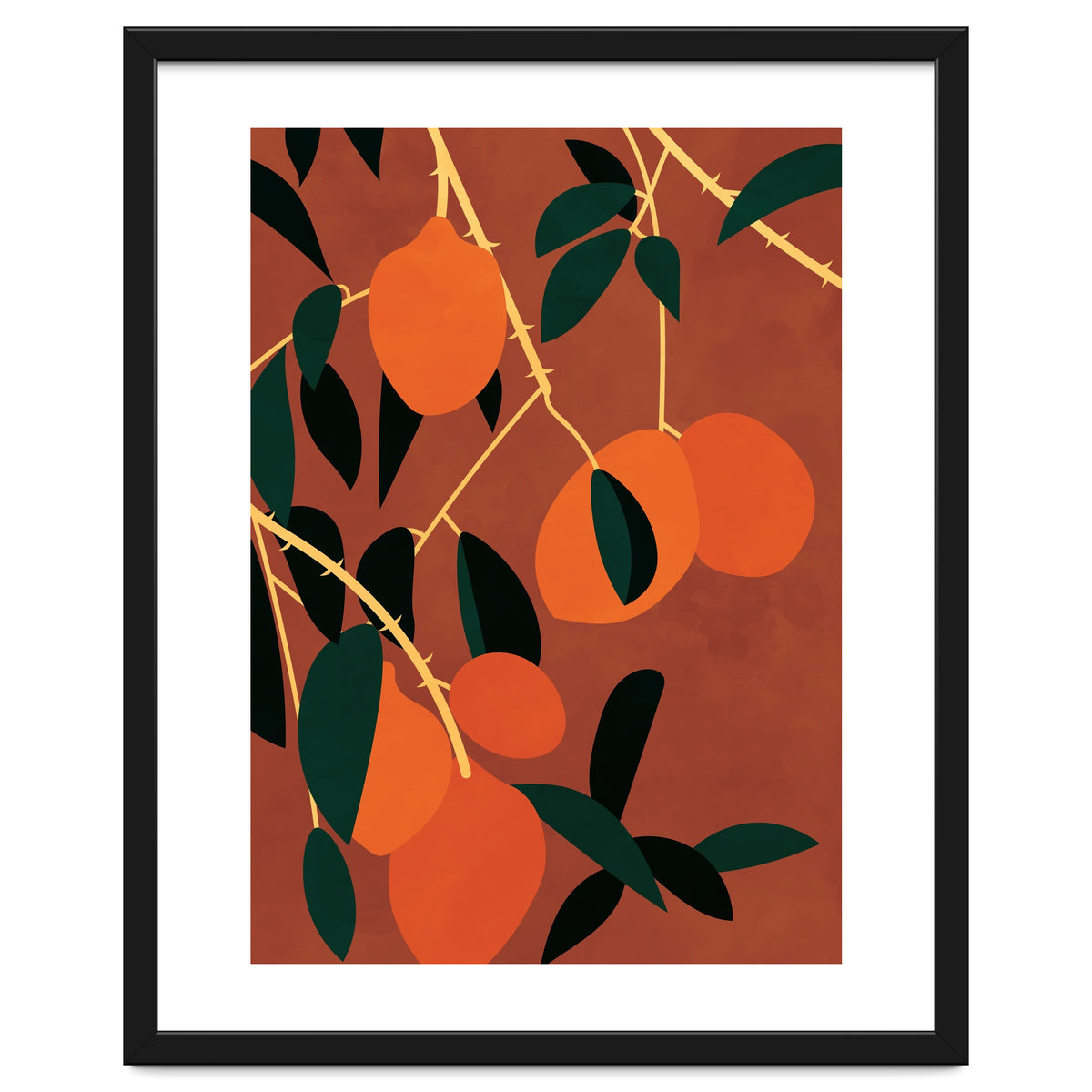 Terracotta Boho Lemon Tree