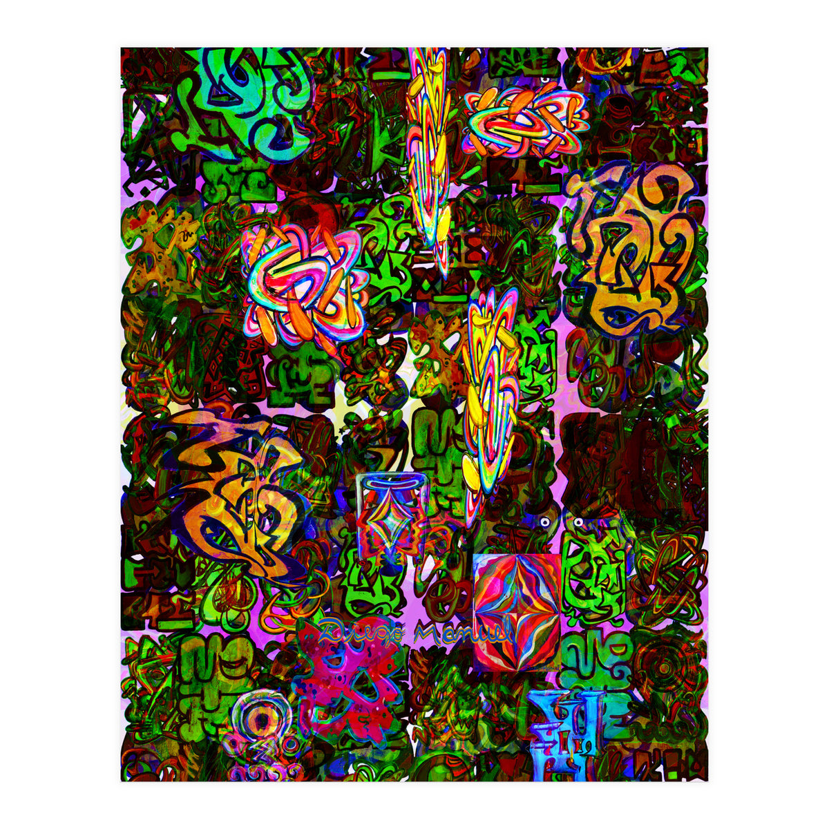 Graffiti Digital 2022 412 (Print Only)