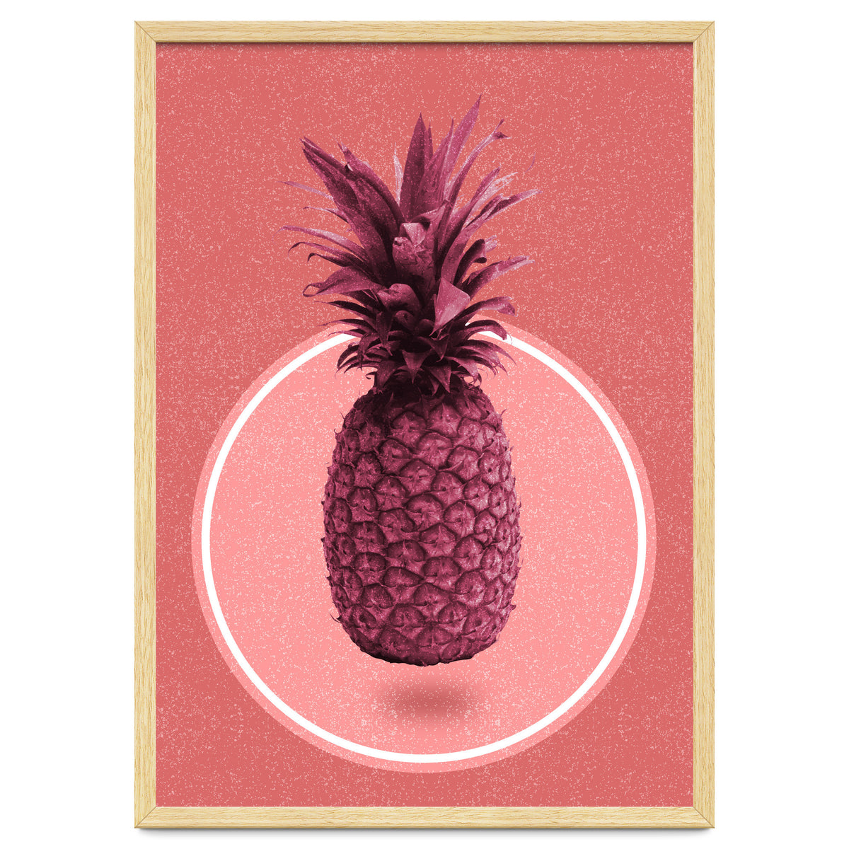Purple Floating Pineapple