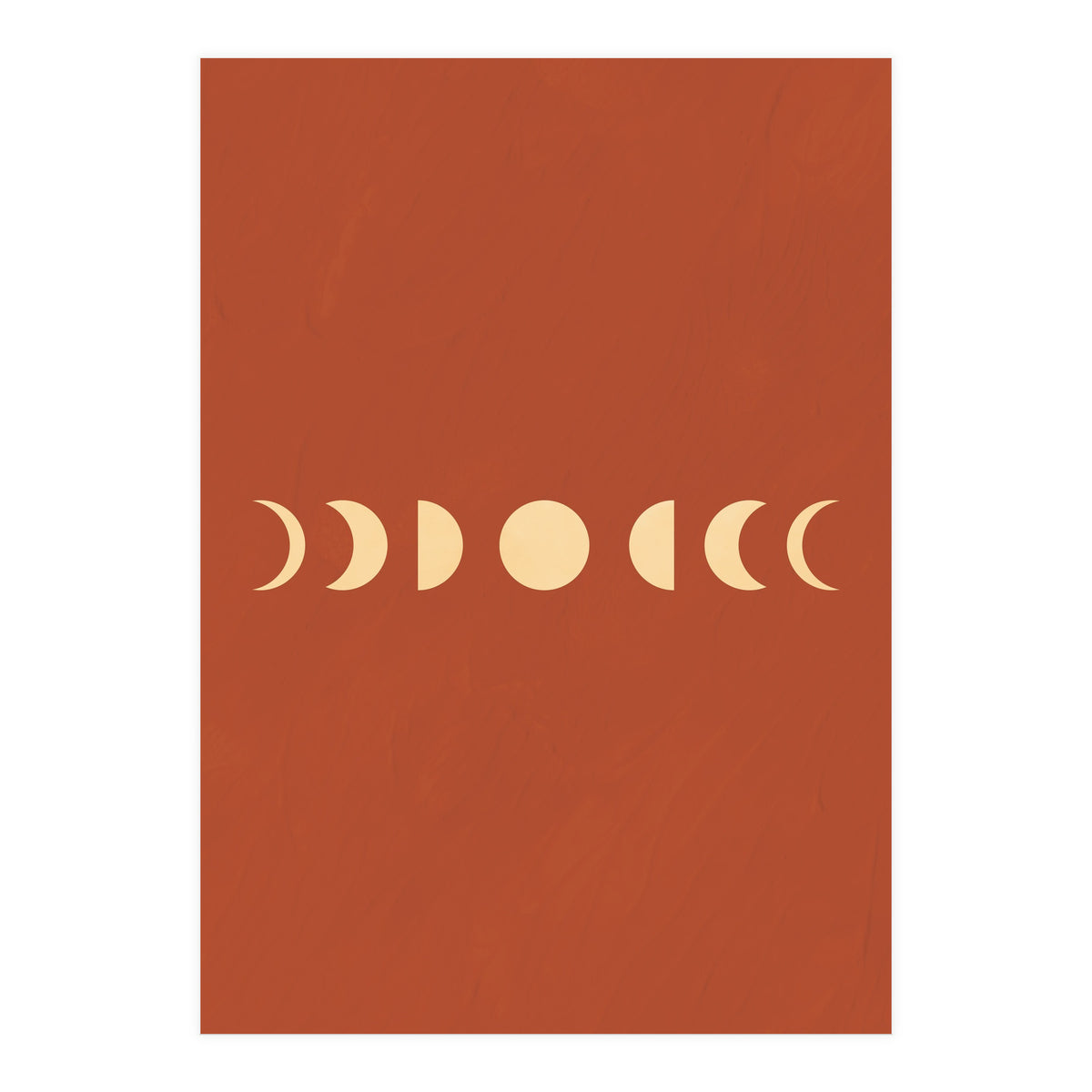 Lunar Eclipse Moon Phases III (Print Only)