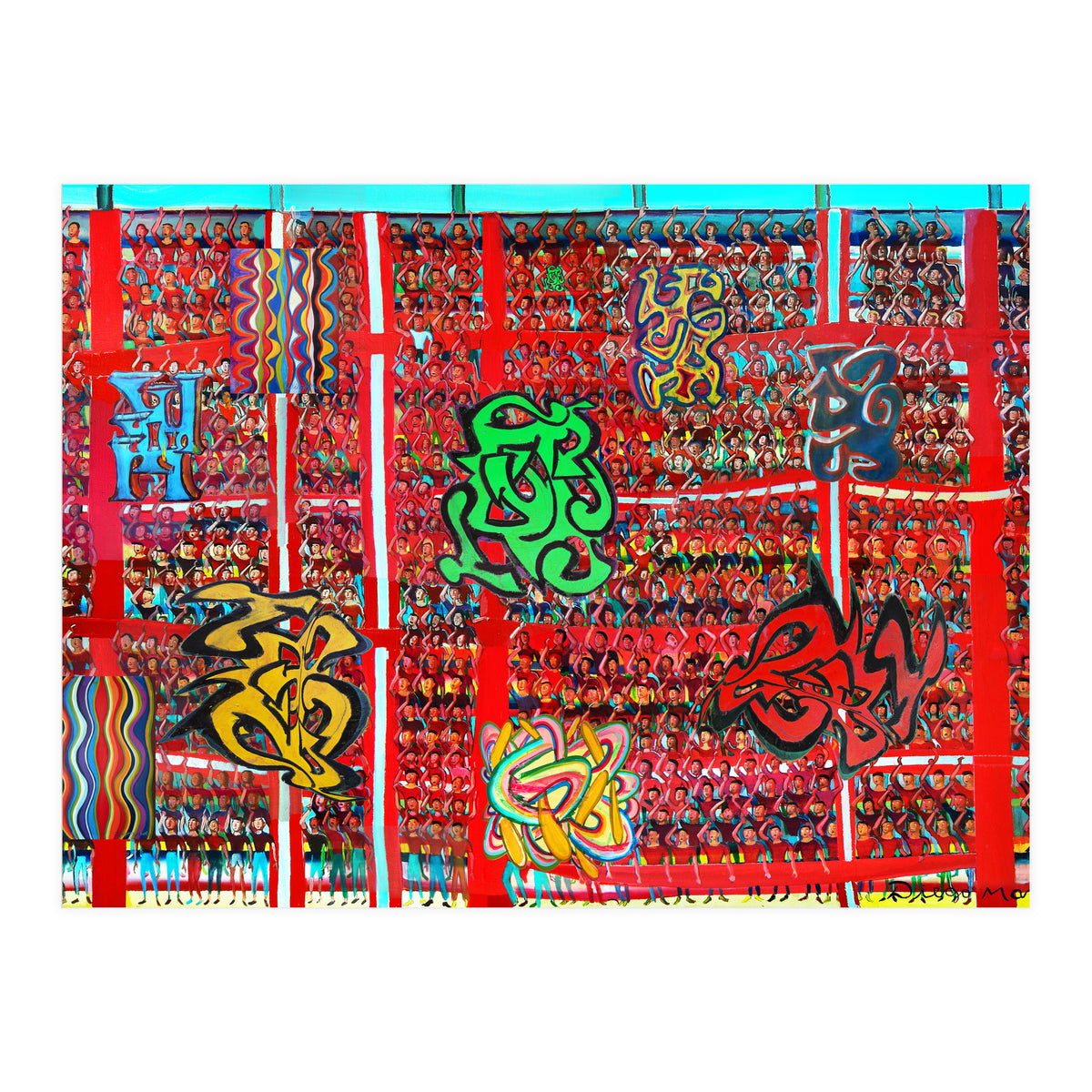 Gran Hinchada Roja 4 (Print Only)