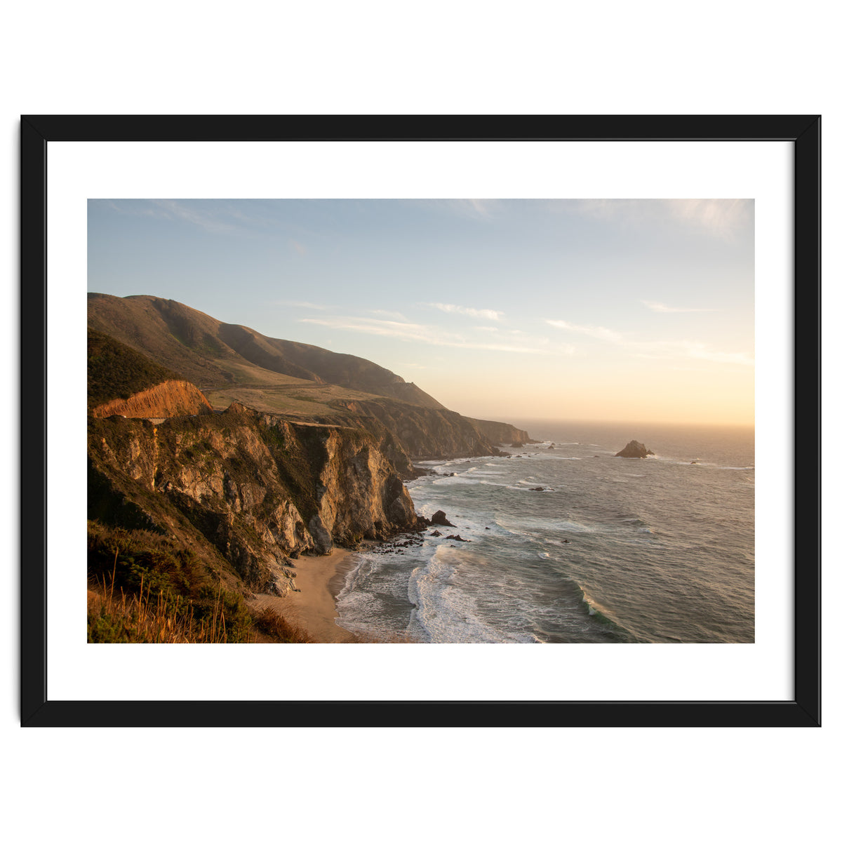 Big Sur Coastline Sunset