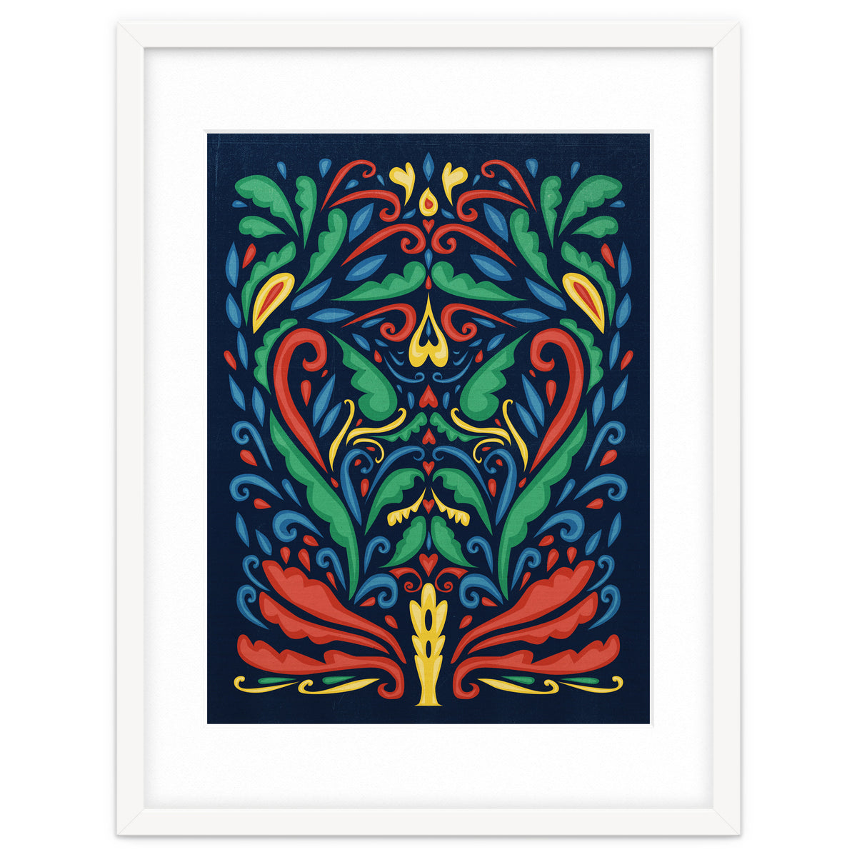 Art Nouveau Folk Art Style