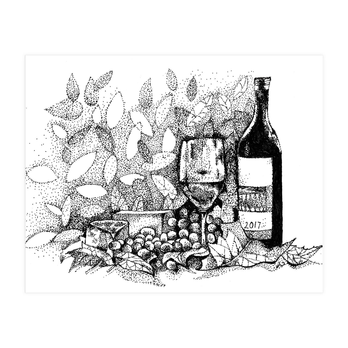 Wine and Cheese (Print Only)