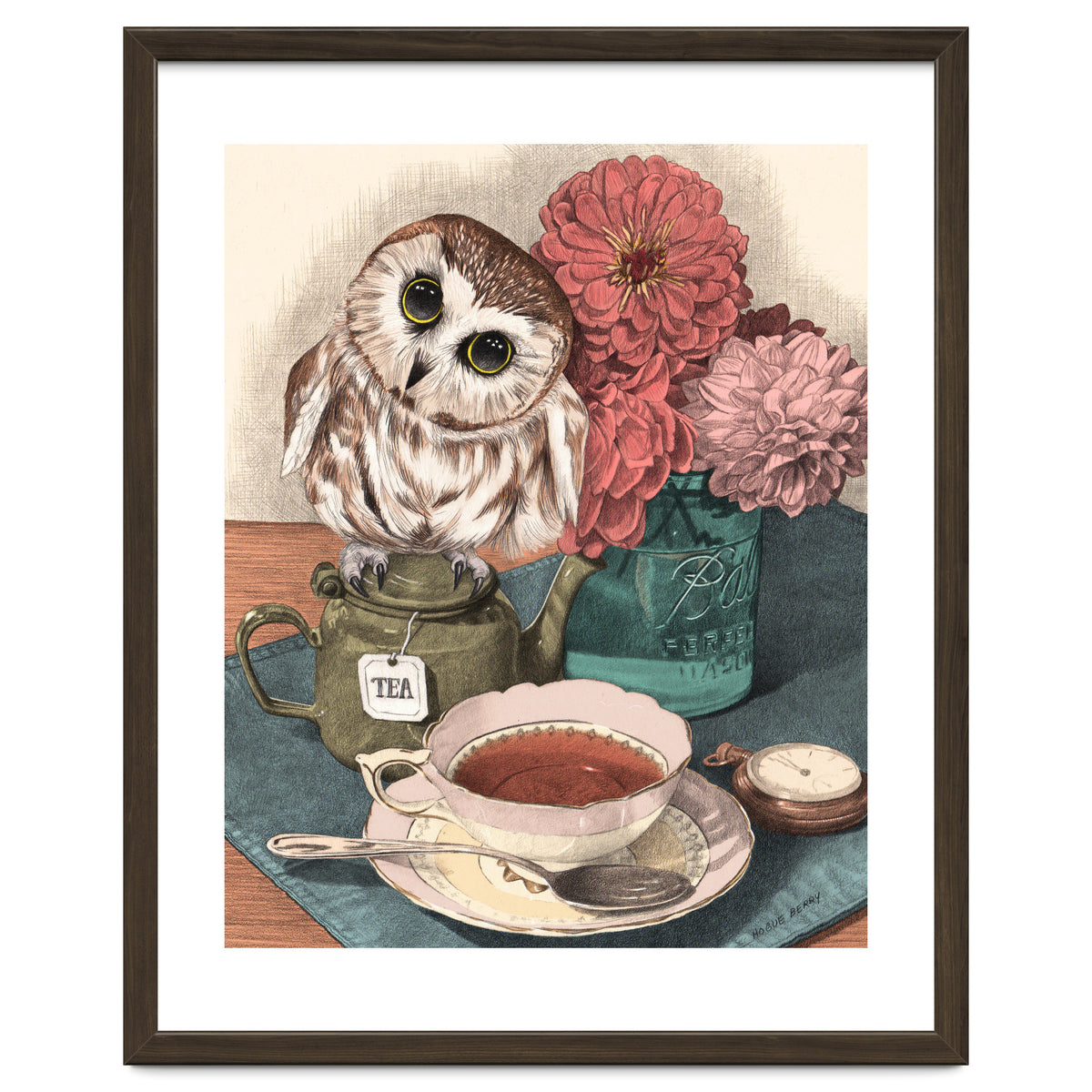 Sweet Little Tea Owl