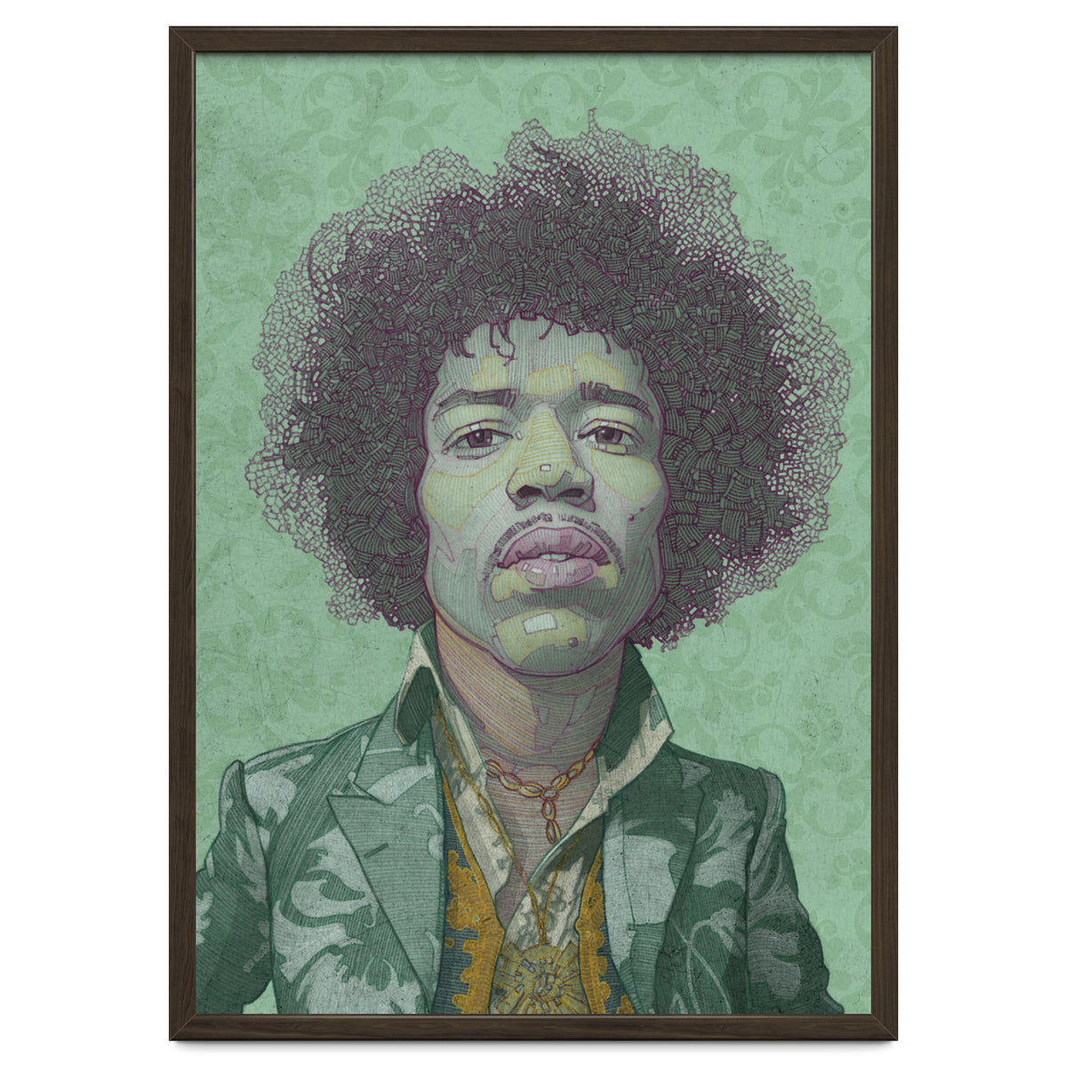 Hendrix Illustration