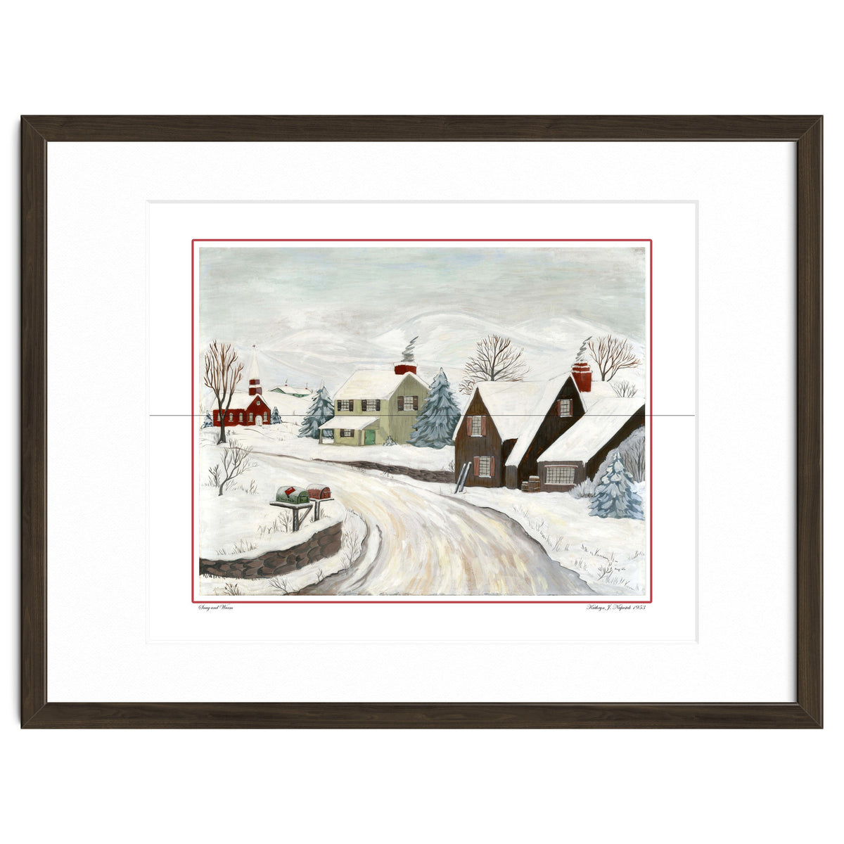 Snug & Warm Watercolor