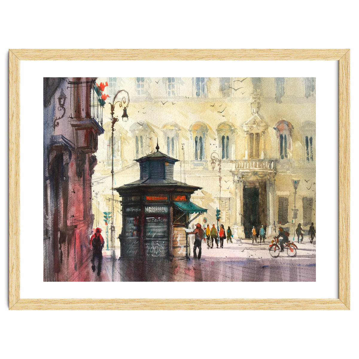 Newspaper Stall Rome